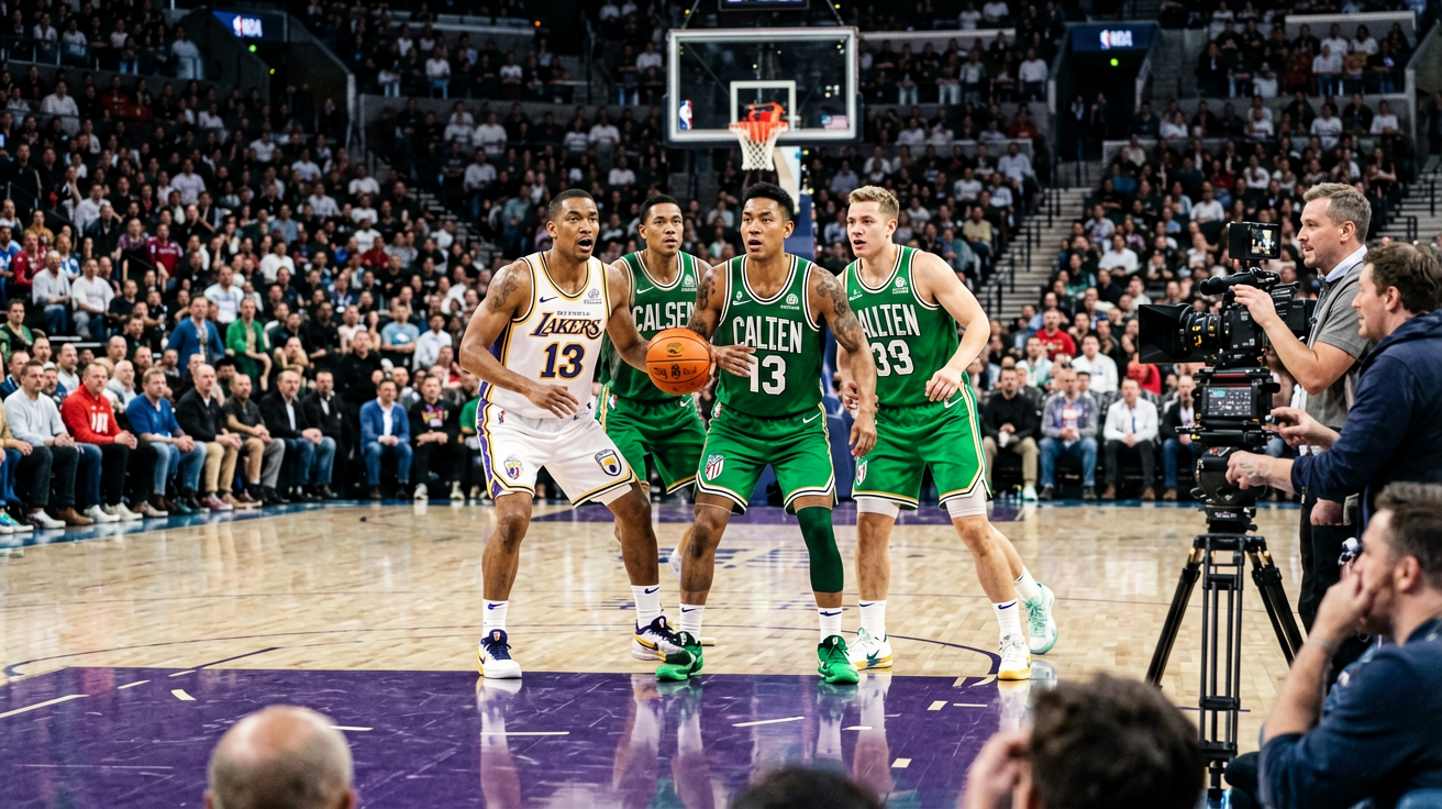 NBA赛场精彩瞬间